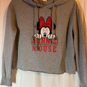 Disney Gray Minnie Hoodie